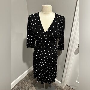 ModCloth - Gilli - polka dot midi dress